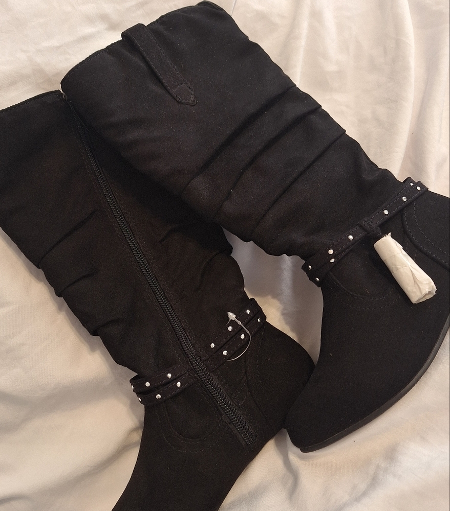 Little girl tall boots